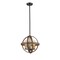 Z-Lite Kirkland 3 Light Pendant, Rustic Mahogany 472B14-RM - alternate 7